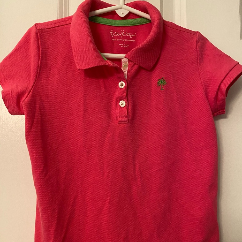 Lily Pulitzer Polo Girls SZ 7. NWOT.